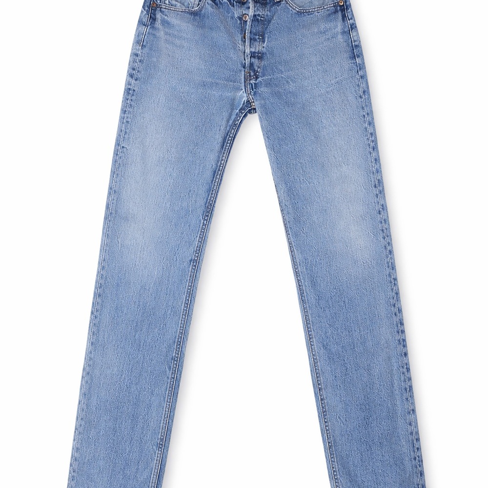 Women's LEVIES Light Blue Straight Jeans l